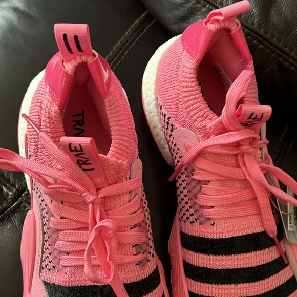 Adidas Trae Young 2 pink trap house  basketball men’s shoes size 9 NWT - Picture 5 of 8